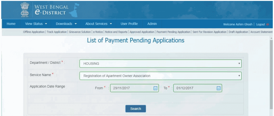 Online Apartment Owners Association Registration in Kolkata 19