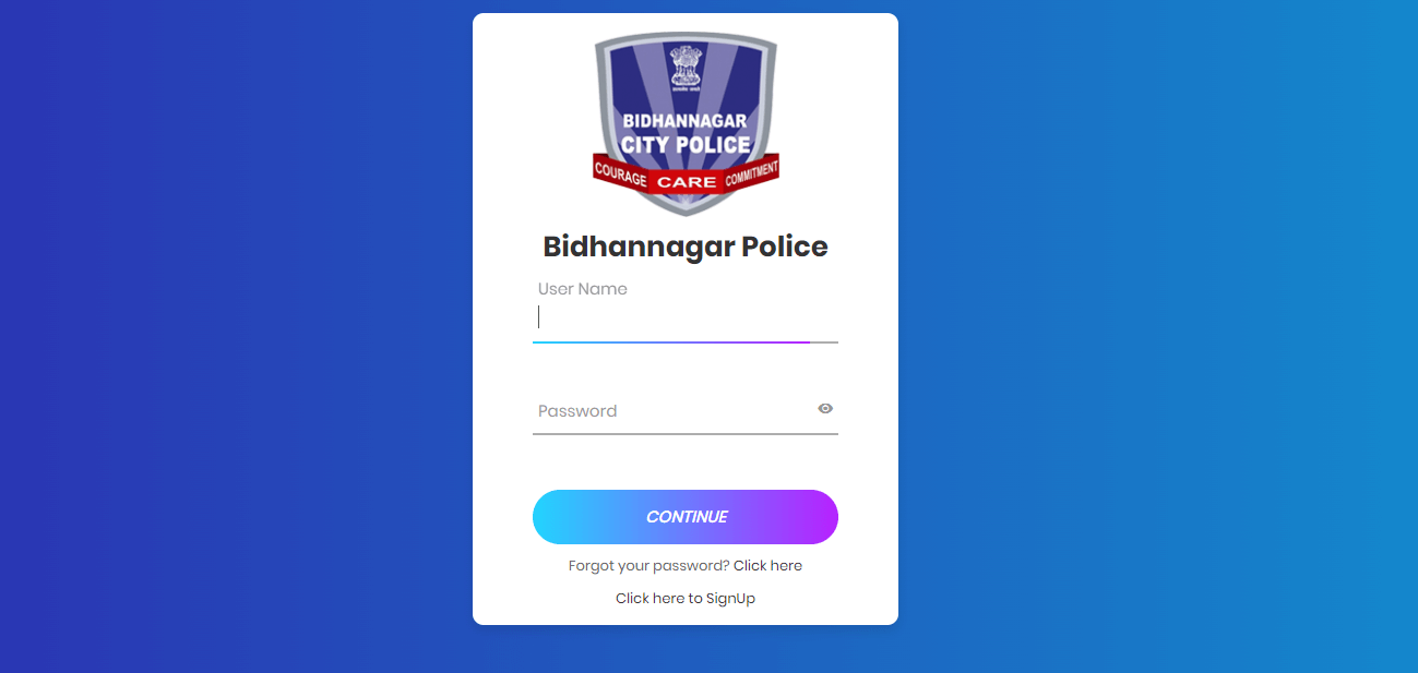 tenant police verification Online Tenant Verification at Bidhannagar City Police 2